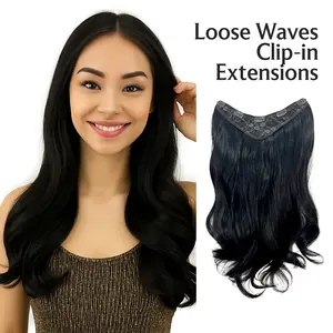 One Piece Hair Extensions - Loose Waves