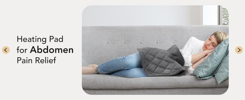 iDOO Heating Pad | Valentines Day Gift | Perfect Gifts for Her Women Men Elderly | 3 Sizes (24x37 XXL King/24x33/21x22) | Soothing Heat Therapy for Fast Neck, Shoulder & Back Pain Relief