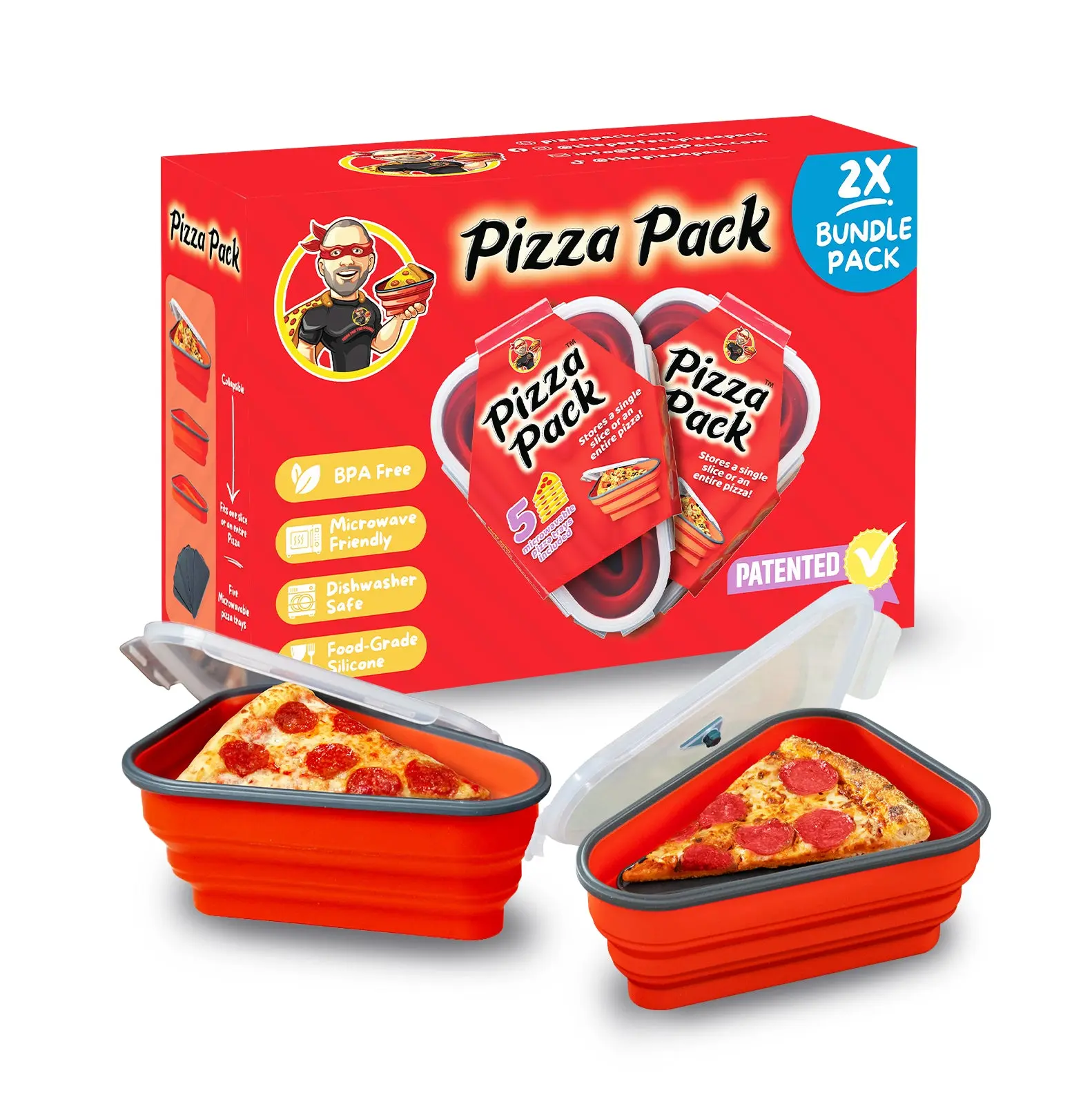Pizza Pack - 2 pack | As Seen On Shark Tank!