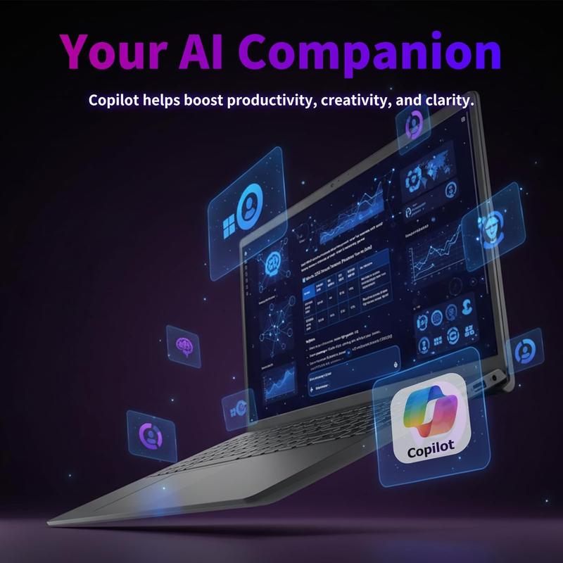 Dell Inspiron 15.6" Touchscreen Laptop | AMD Ryzen 7 7730U  | Windows 11 Pro | Copilot AI | FHD IPS (1920×1080) |  Long Battery Life | AMD Radeon Graphics