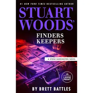 Stuart Woods' Finders Keepers (A Stone Barrington Novel) Paperback – Large Print, June 3, 2025