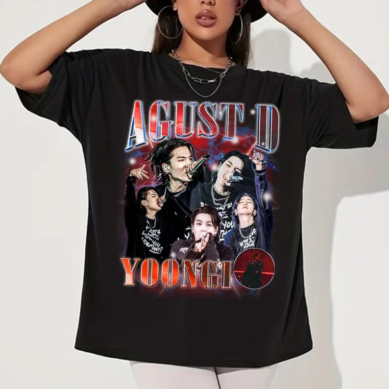 [Sale Up To 30% + Freeship] Vintage Yoongi Kpop Tee V29, Vintage Graphic Shirt, Come Back Shirt, Unisex Kpop Shirt, Kpop Merch