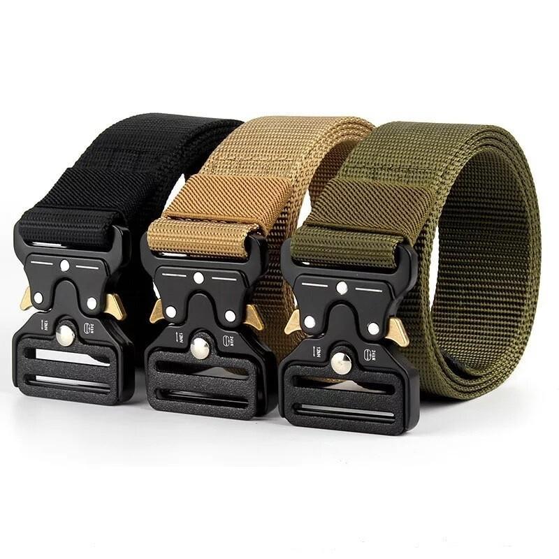 MEN Casual Military Tactical Army Adjustable Quick Release Belts Pants Waistband MEN Casual Military Tactical Army Adjustable Quick Release Belts Pants Waistband