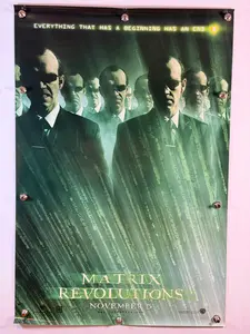 THE MATRIX REVOLUTIONS 2003 Original Movie Poster 27x40 DS Rolled Teaser “November 5” Keanu Reeves