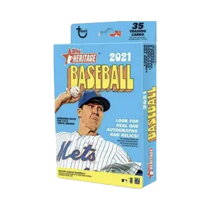 2021 Topps Heritage Baseball Hanger Box (35 Cards)