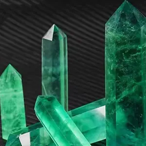green fluorite towers