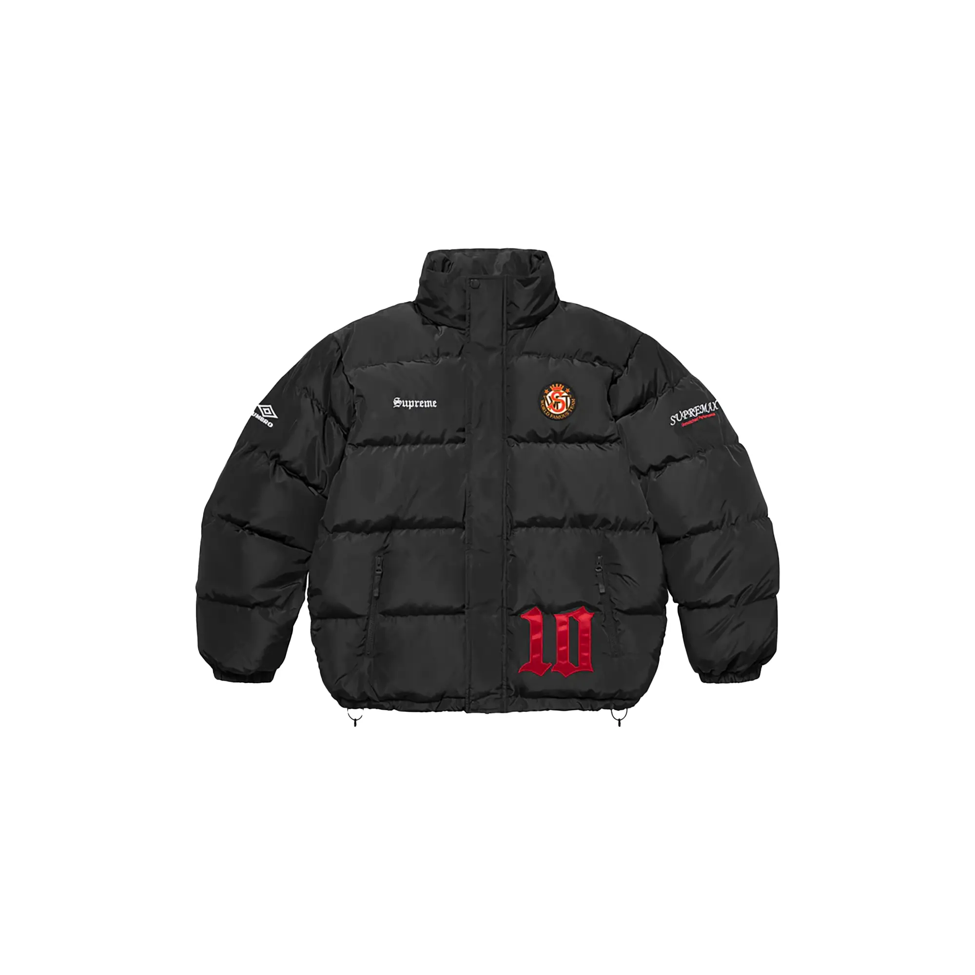 Umbro® Down Puffer Jacket "FW25 - Black" SU26287