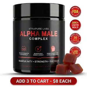 Alpha Male Complex | High-Potency Men's Health Formula | Tongkat Ali, Shilajit, Turkesterone & More