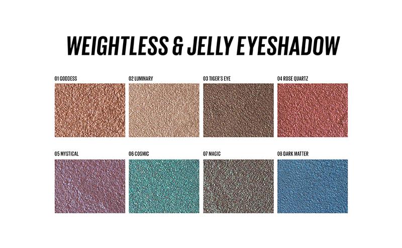 Moon Crystal Weightless, Jelly Sparkling Eye Pigment