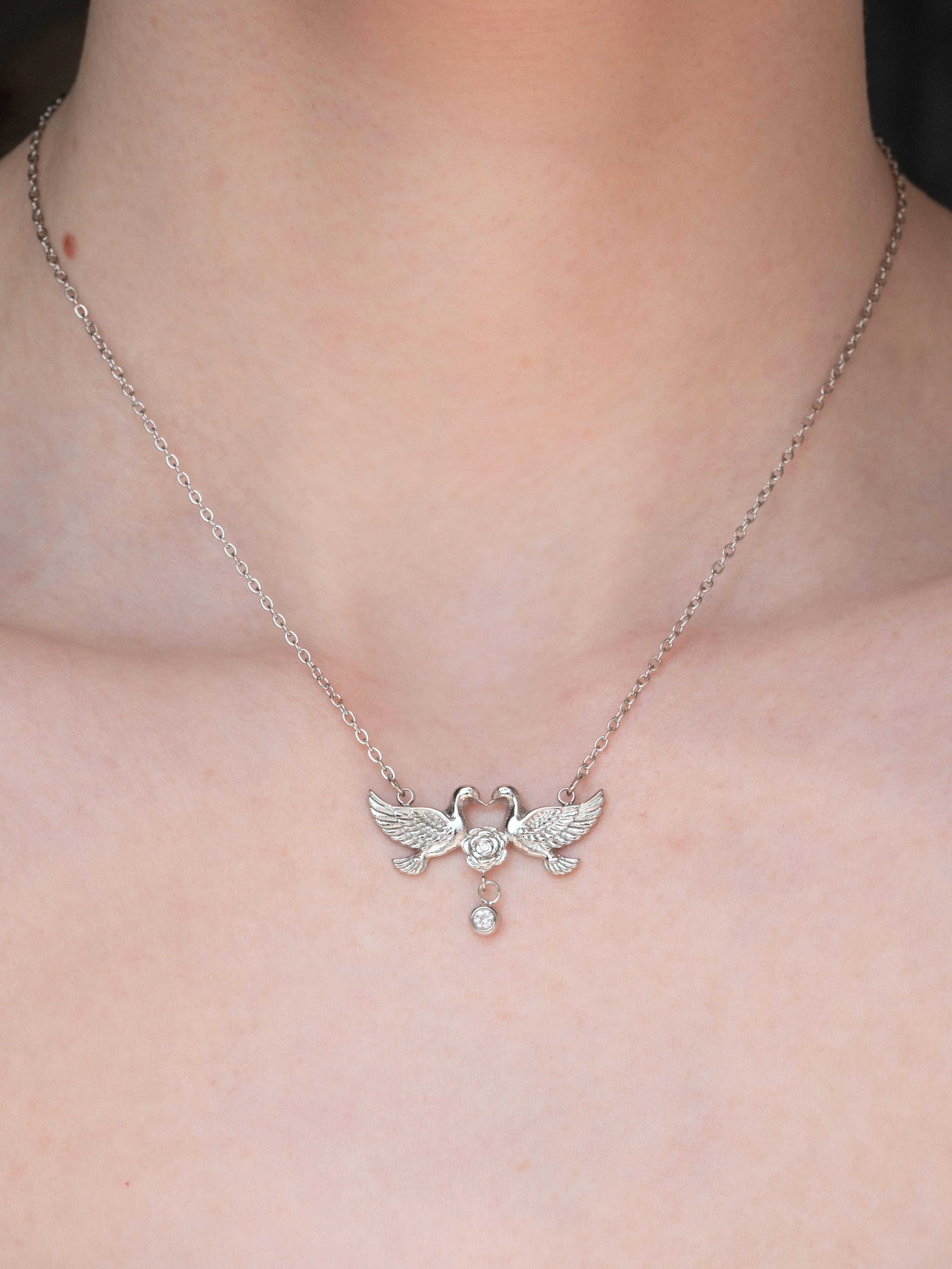 Dove Necklace | Non-tarnishing Stainless Steel Jewelry