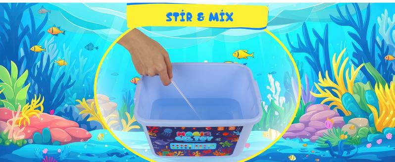 Magic Water Elf Toy Kit, Water Gel Kit Pets, 20 Gels & 16 Molds, Make Your Own Squishies Sensory Toys for Kids, DIY Craft Kits, Christmas Stocking Stuffers, 4 5 6 7 8 9 10 Year Old Boy Girl Gifts