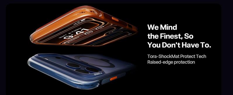 TORRAS Ostand Q3 Air for iPhone 17/16/15 Pro Max Case with 360 Magnetic Stand, Fit for MagSafe, 4M Drop Tested, Camera Control Button, Shockproof Phone Case Cellphone Protective