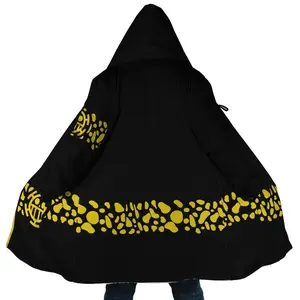 Black Trafalgar D. Water Law Punk Hazard Dream Cloak Coat