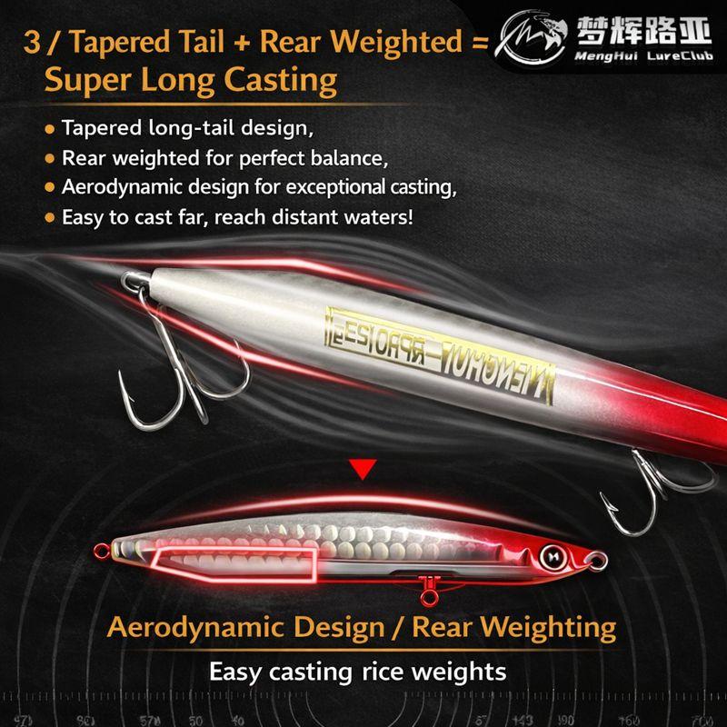 One-Shot PRO Pencil Bait – Single Piece 3.54 in / 0.99 oz