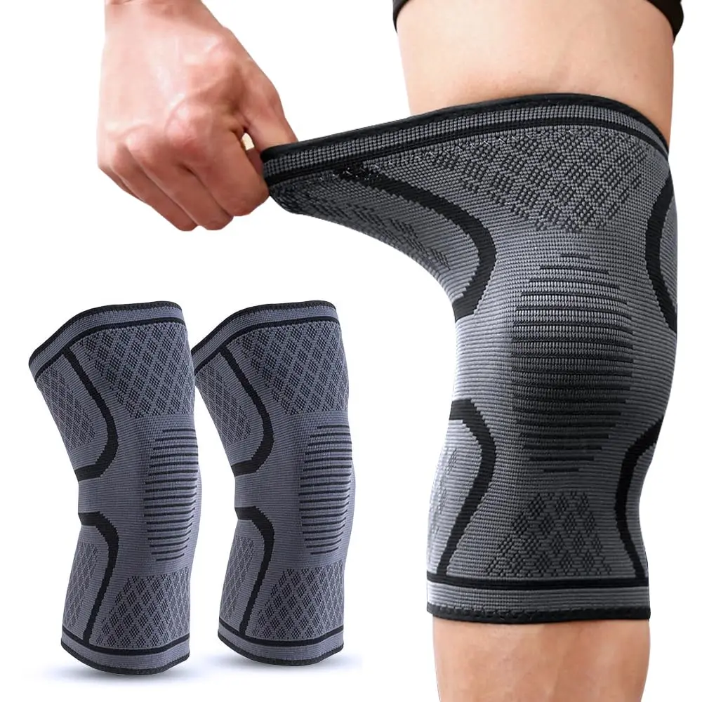 2 Pack Knee Brace for Men & Women – Knee Compression Sleeve for Pain Relief, Arthritis Support, Running, Exercise, Fitness