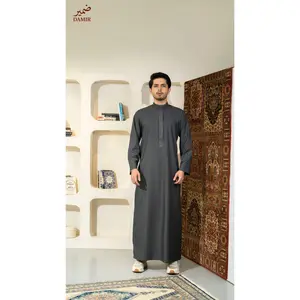 Damir Essential Thobe – Charcoal Gray