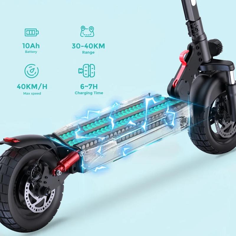 【Christmas Gifts】Powerful Off-Road Folding Electric Scooter, 2000W /1000W Motor, 38 MPH/28 Top Speed,50/43 Miles Long Range, 10"/11 Off Road Pneumatic Tires, Double Braking Systems, with APP, Storage Bag, 330LBS Max Load