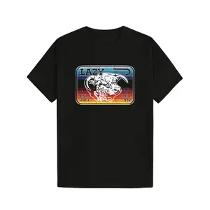 Easter Idea Lazy J Ranch Serape Elevation T-Shirt Cotton Graphic Soft And Comfortable Round Neck