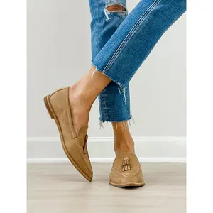 Yellowbox Refine Loafer Flats in Nude Yellowbox Refine Loafer Flats in Nude