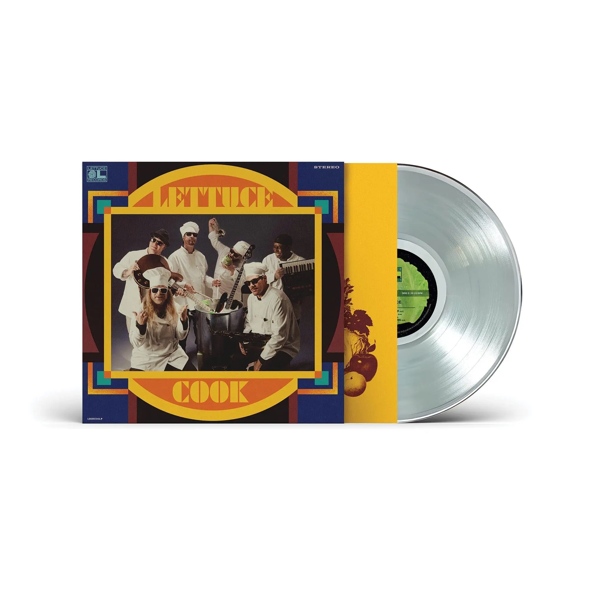 Lettuce - Cook (LP - Coke Bottle Transparent Vinyl - Indie Exclusive Edition)