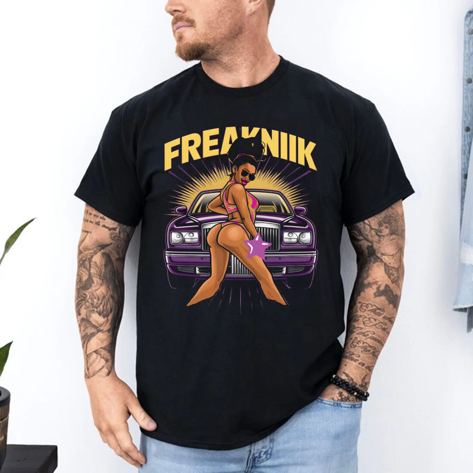 Vintage Freaknik Atlanta Urban Vibes Graphic Unisex T-Shirt