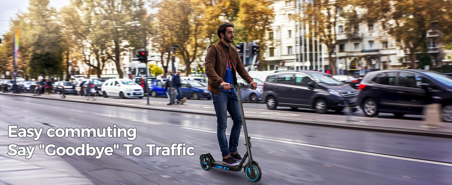 Electric Scooter 500W Motor for Adult with 10" Vacuum Big Tire, Max Speed 28MPH, Foldable & Portable EScooter for Commuting, Electric Kick Scooter with APP Control 36V 10.5AH Battery long Range Commuter Electric Scooter dual brake Electric Scooter 500W Motor for Adult with 10" Vacuum Big Tire, Max Speed 28MPH, Foldable & Portable EScooter for Commuting, Electric Kick Scooter with APP Control 36V 10.5AH Battery long Range Commuter Electric Scooter dual brake