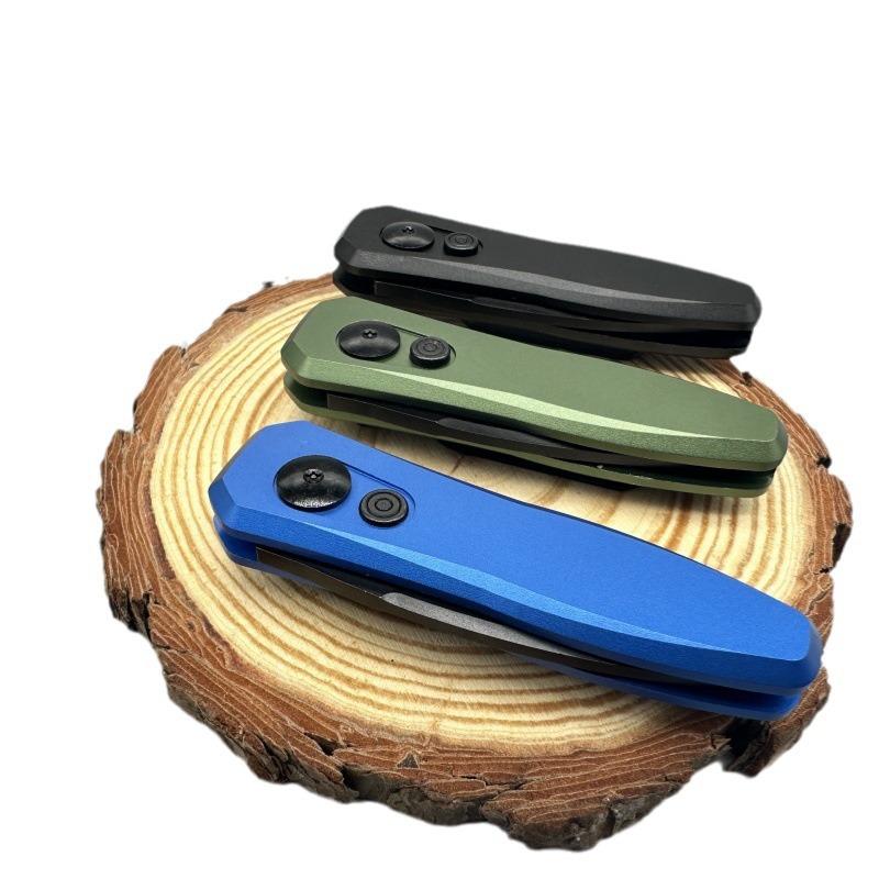 K7500 small tactical folding knife, aviation aluminum alloy handle, high hardness blade, outdoor camping survival EDC knife, total length of 12 centimeters, weight of 40 grams, the best gift.