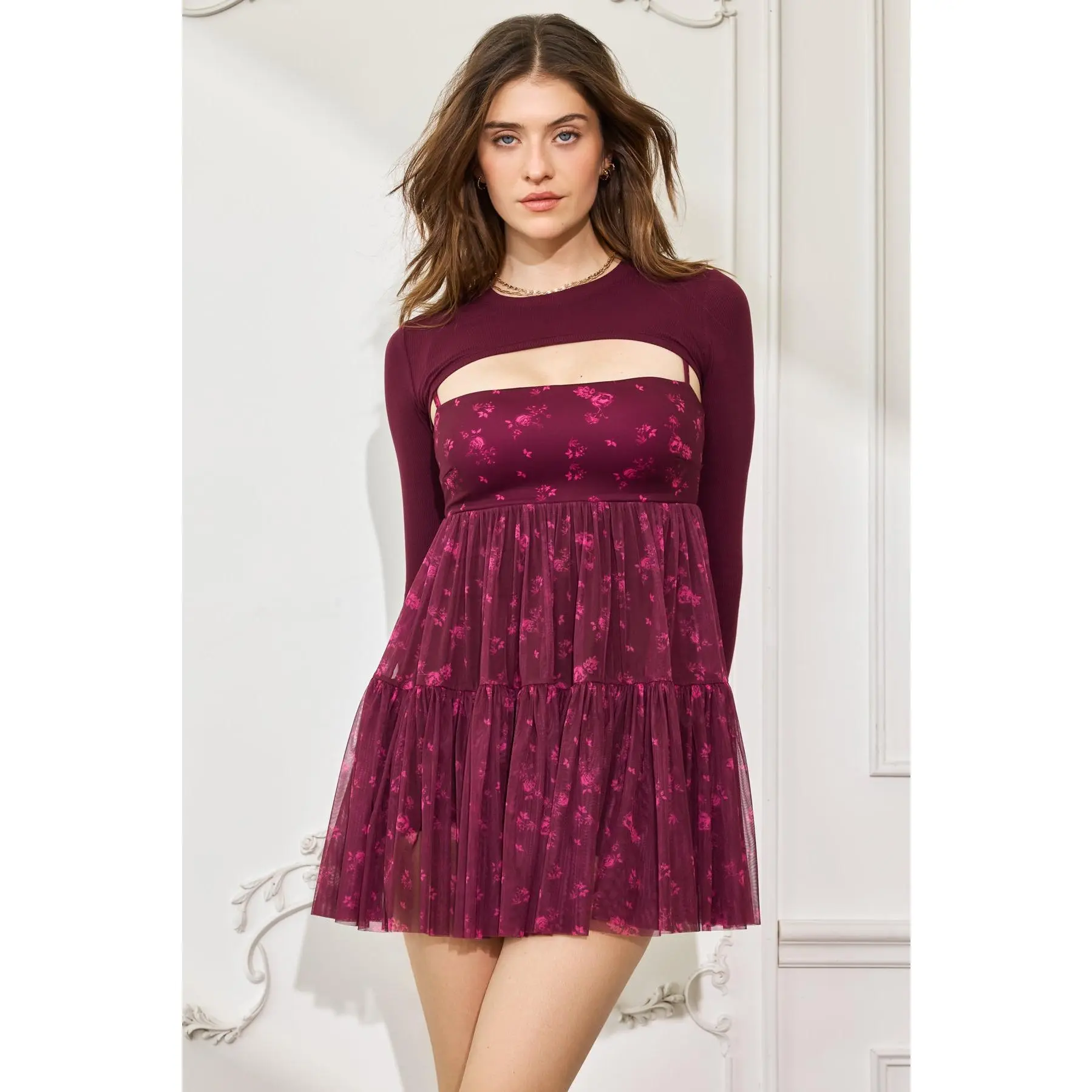 Pirouette Babydoll Dress - Fleur d'amour