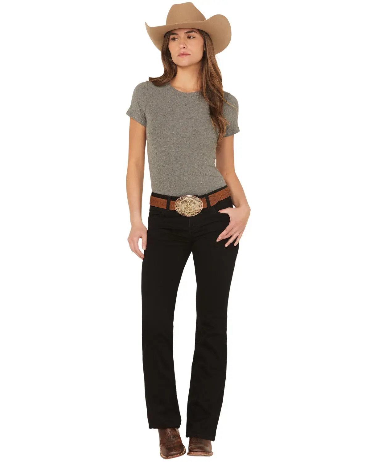 Wrangler Women's Women'S Mid Rise Bootcut Jeans - 1009Mwzbk