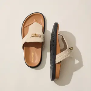 BOSTANTEN Suede Womens Slides Sandals with Arch Support,Fashion&Comfort Women Sandals for Summer,Casual Stylish for Everyday Wear