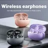 INSONIXN SK50 Clip-On True Wireless Earbuds (TWS) - Bluetooth 6.0 (2026), Ergonomic Design Headphones, Faster Stable Connection, Low Power Use, Waterproof, Portable, Plastic Build, Cable Management, Universal for Mobile Phones, Mother's Day Gift