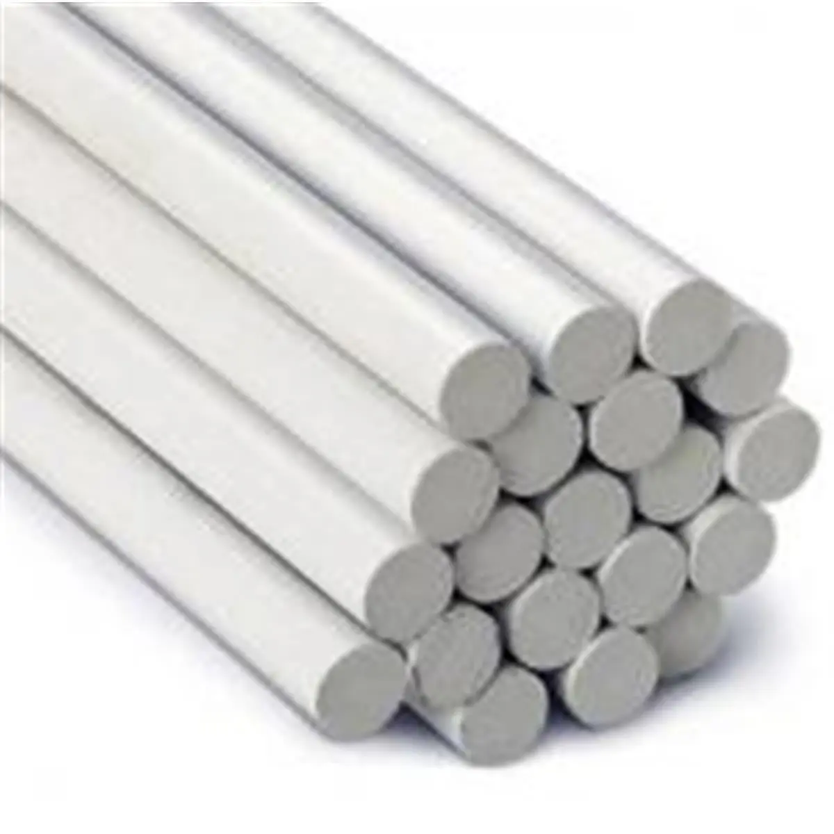 YF 1322155 Premium Poly Vinyl Coated Garden Fence Posts, 0.37x5 ft, UV Protection, 20 per Bundle for Farm Use & Low Maintenance