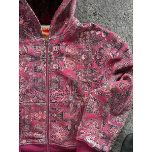 Digital Print Street American Retro Zipper Hoodie for Men and Women Soft Comfortable Vacation Outfits Daily Casual Wear Stylish Loose Fit Easy To Match