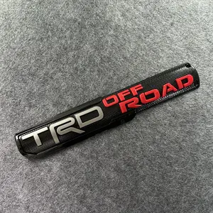 2-Pack TRD PRO & TRD Sport Emblem Decals – Premium OEM-Style Fender Badges for Toyota Tundra & Sequoia| All-Weather Vinyl, UV & Fade Resistant| Bubble-Free Peel-and-Stick Application – No Tools Required| Show Your TRD Pride with Factory-Look Upgrades