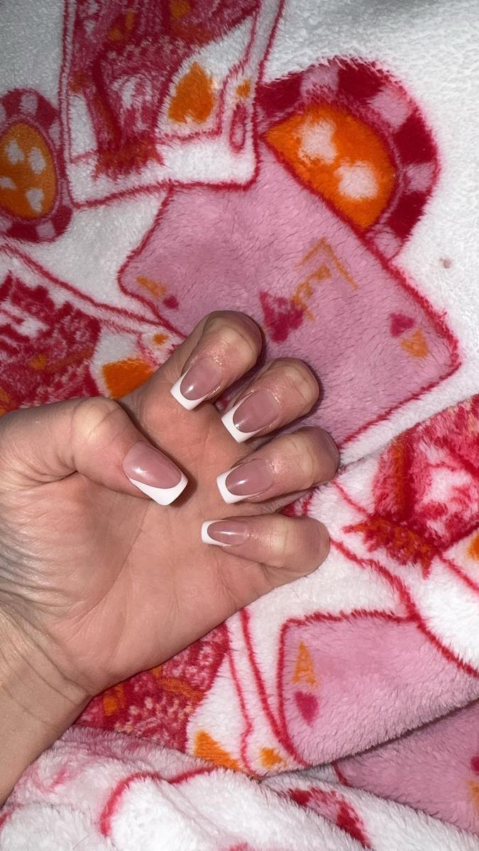 Item: Short Squoval 224 Pcs 16 Sizes(Pink)