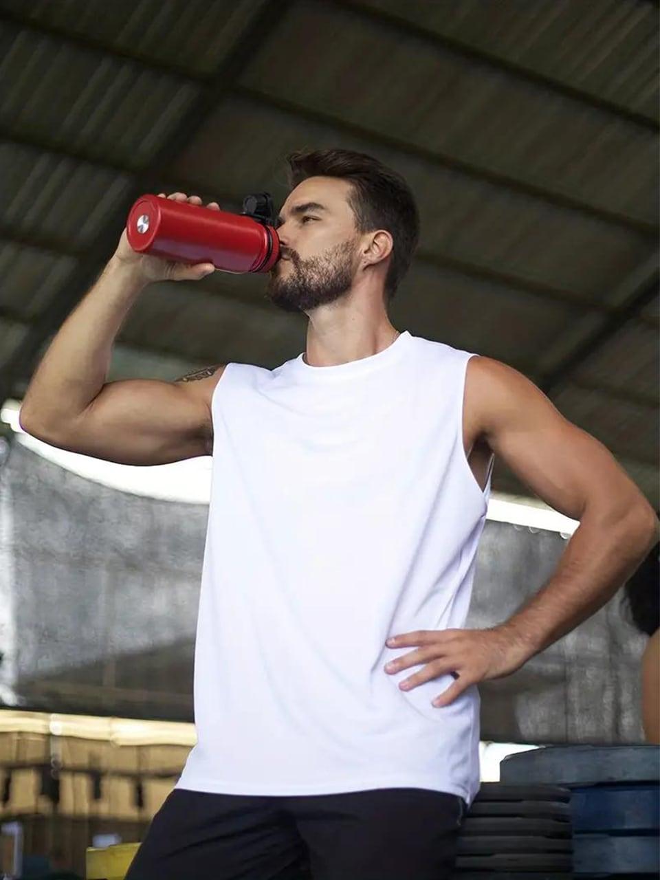 Men's 5 Pack Running Tank Tops Breathable Workout Muscle Sleeveless T-Shirts Summer Gym suitness Vests Quick Dry Tops Training Bodybuilding Shirts