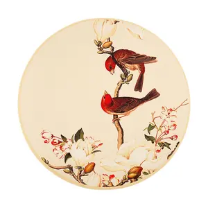 YUJIANNI Tech Fleece Dish Drying Mat for Kitchen Sink Countertops - Absorbent & Heat Resistant Placemat, 32x32cm