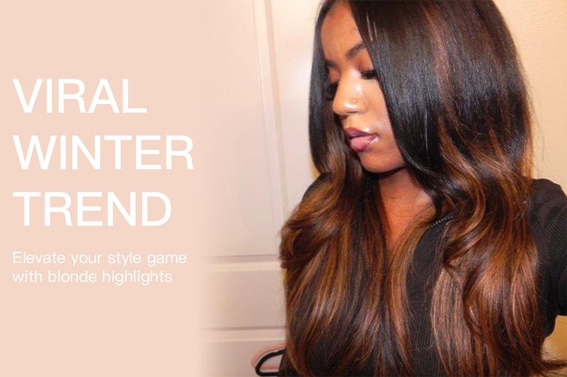 [Wequeen] #T1B/P4/27 Highlight Hair Bundles Brazilian Colored 100% Human Hair #FB30 Body Wave Straight Quick Weave Sew in/Glue in Budget Friendly 10A Valentine Gifts