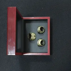 F LLD 3 RING AND BOX  Jewelry ring, personalized ring, solid wood with a box