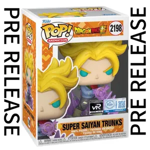 Funko Pop! Super Saiyan Trunks #2198 (Dragon Ball Super) Vinyl Figure - Anime - Collectible