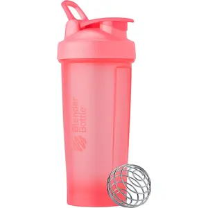 Blenderbottle Classic V2 Shaker Bottle Perfect for Protein Shakes and Pre Workout, 28-Ounce, Light Pink BlenderBottle