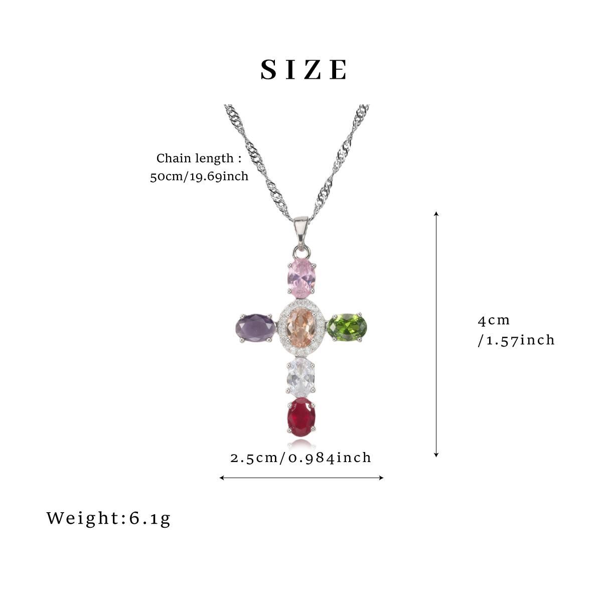 GGIRL 18K Gold Plated Dainty Cross Necklace for Women and man Cubic Zirconia Cross Necklace Faith Pendant Necklaces Trendy Stainless Steel Minimalist Fashion Jewelry Gift for Holiday Haul Christmas Birthdays Anniversaries