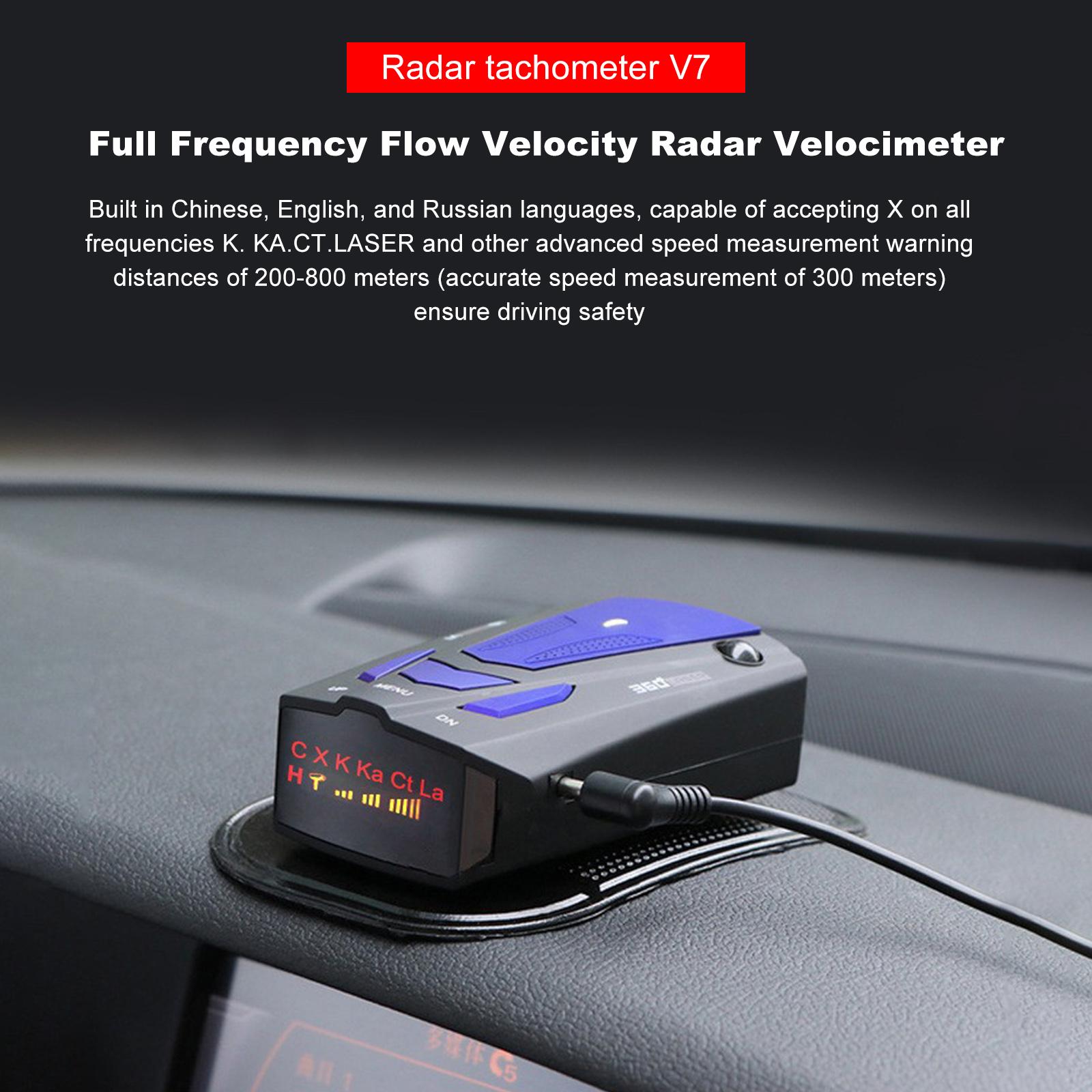 V7 Basic car radar alert detector details