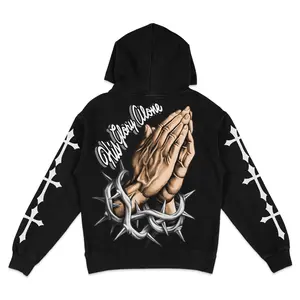 Jesus Prays Hoodie