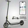 Foldable Smart Electric Scooter For Adults, 350W Motor, Top Speed Of 19MPH, 16Miles, 8.5'' Tires, LED Lights, 5.2Ah, Smart APP Control E Scooter