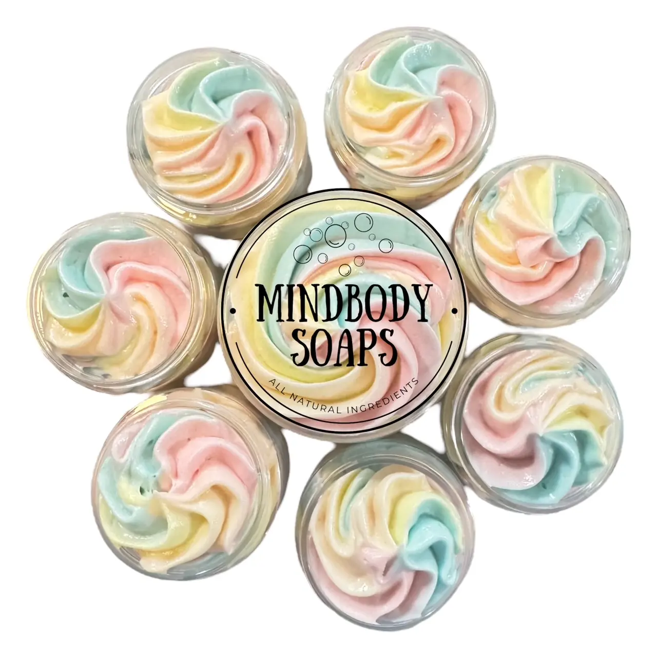 Coconut Scent Whipped Soap, Foaming Soap, Body Wash & Shaving Cream, All Skin Types, Nourishing and Moisturizing 120+ Scent Options.