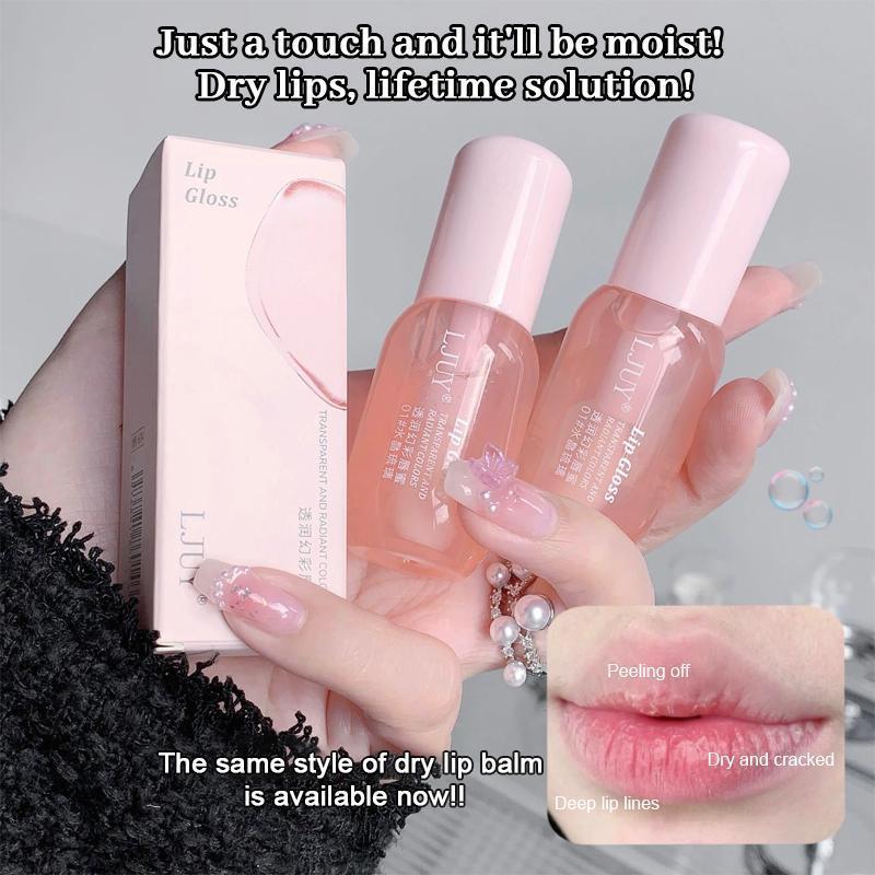 3/6/9 Counts Lip Oil Lip Balm, 3 Counts/set Moisturizing Lip Glaze, Glossy & Non-sticky Lip Stick, Plumping Lip Oil Lip Stick Cosmetic for Girls & Women, Makeup,Back to School Gifts for Students Daily