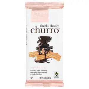 Chuao Chocolatier Dark Chocolate Bar, Cheeky Cheeky Churro™, 2.8 oz (80 g)