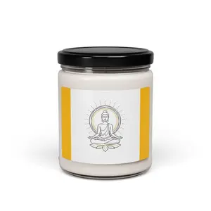 Meditation Soy Candle — 9oz Scented Jar for Mindfulness & Relaxation