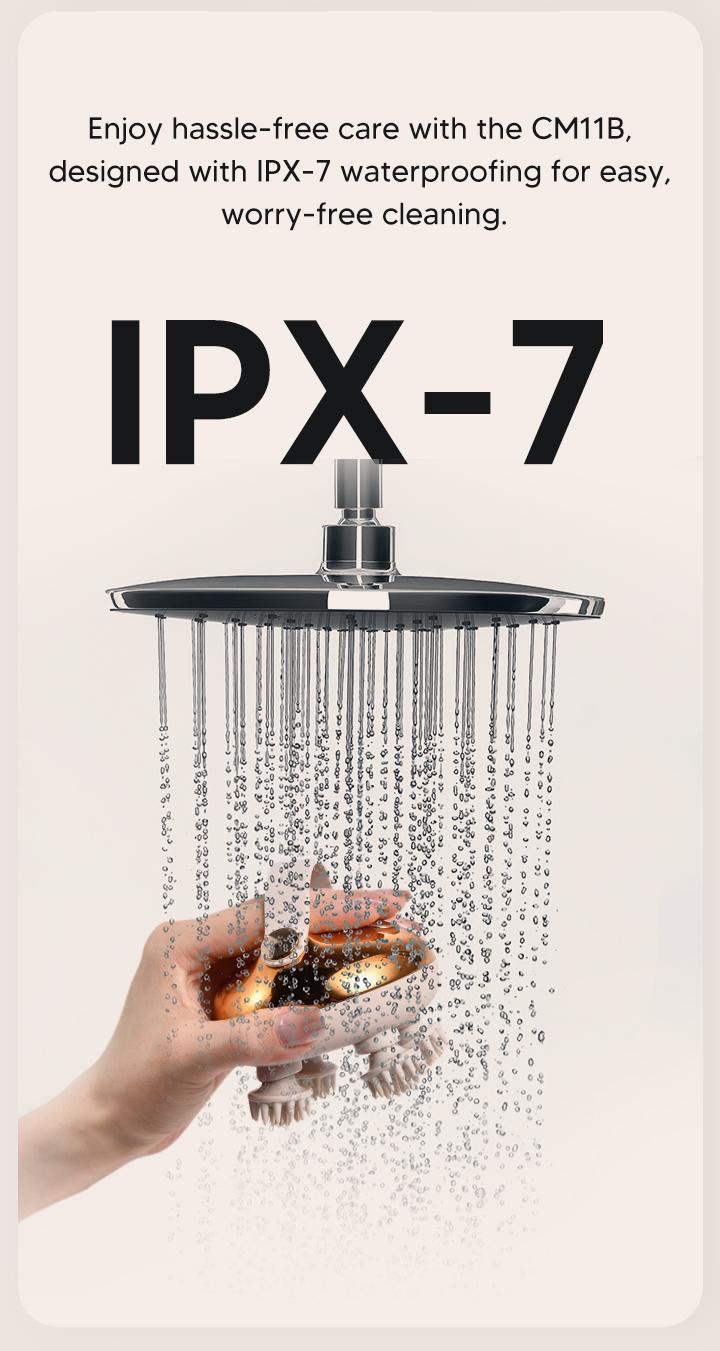 arboleaf Electric Head Massager Portable Comfort Massager for Stress Relief with 8 Removable Massage Claws Waterproof Rechargeable